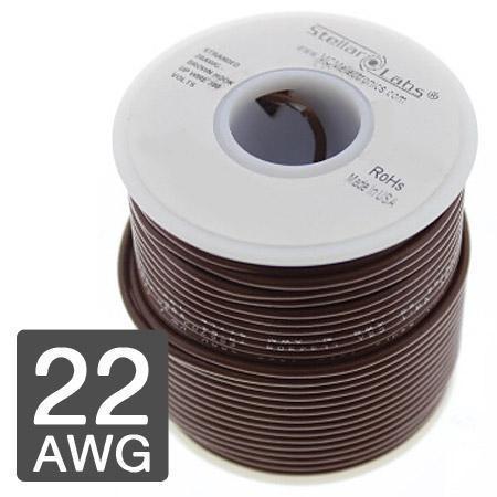 24-15411 MULTICOMP PRO Brown Hook Up Wire | myMectronic