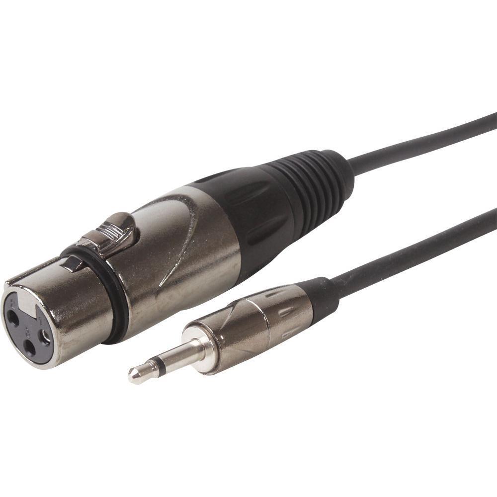 24-16282 STELLAR LABS 3.5mm Mono to XLR Jack | myMectronic
