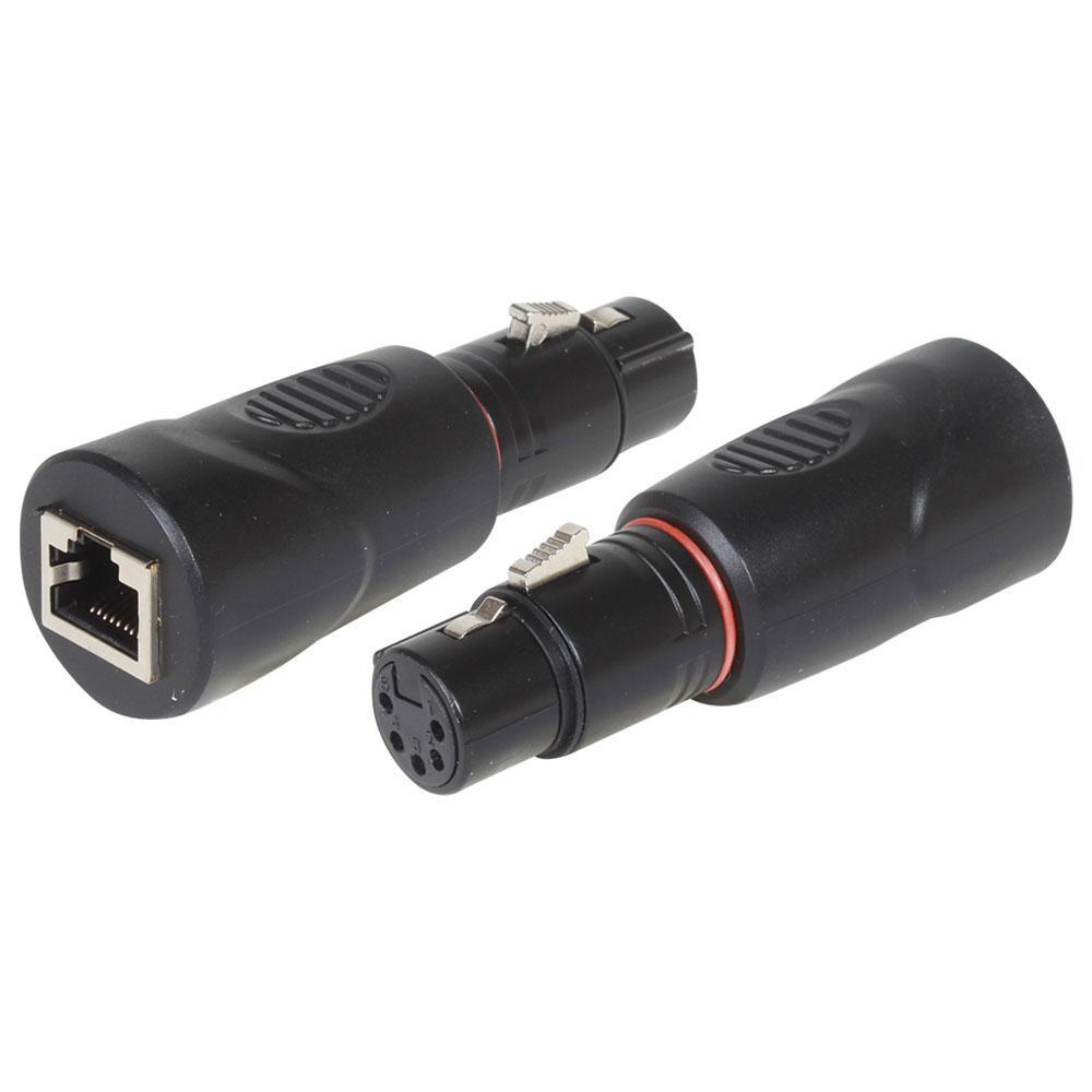 24-16315 STELLAR LABS 5 Pin XLR to RJ45 Adapter | myMectronic