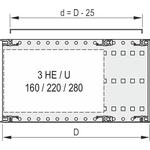 24560-056 SCHROFF Universal Cover Plate | myMectronic