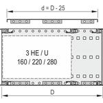 24560-081 SCHROFF Cover Plate for Side Panel | myMectronic