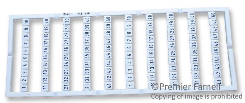 Buy WAGO Terminal Marking System Part Number 248566 Online