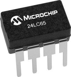 Microchip Technology 24LC65IP image