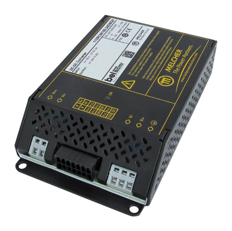 Bel Power Series RCM15024DMQ: 150 W Railway DC-DC Converter