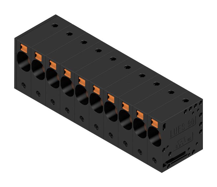 Weidmueller Series LUFS: PCB Terminal with PUSH IN Connection for Conductors up to 16 mm² - Part 2500530000