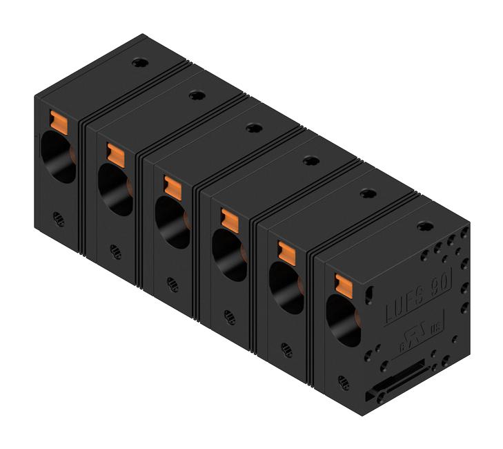 Buy Weidmuller LUFS 15.00/06/90V 5.0SN BK BX Part Number 2500660000 Online