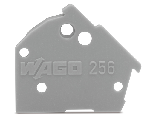 256-600 WAGO Snap-Fit End Plate | myMectronic