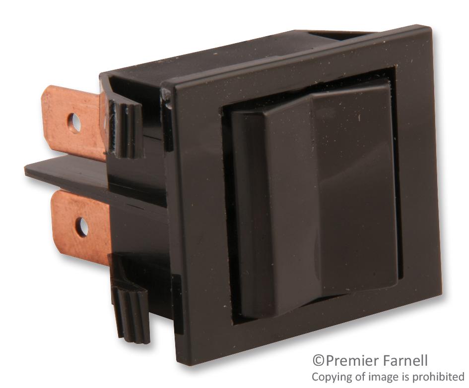 Eaton Series 2600 DPDT Rocker Switch: 260611E