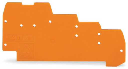 270-320 WAGO Quadruple-Deck Terminal Block Plate | myMectronic