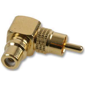 Multicomp Right-Angle RCA Adapter – Reliable Audio Video Connections for Industrial Applications