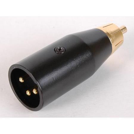 Premier RCA Plug to 3P XLR Plug Adapter – Reliable Audio Connection for Industrial Applications