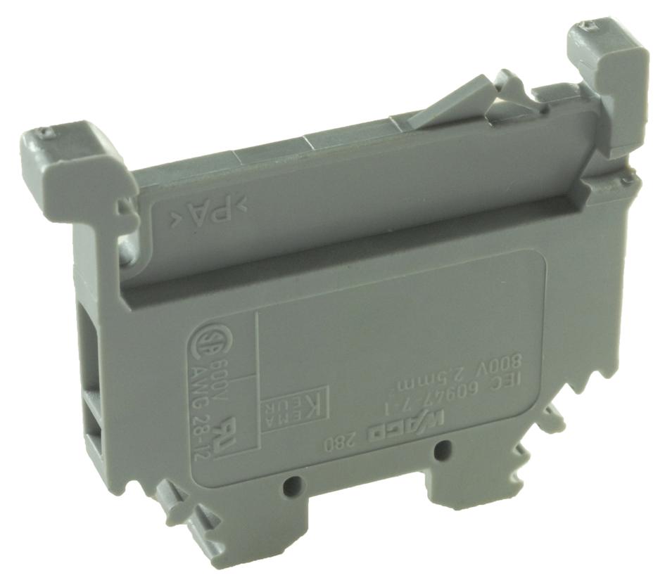 280-101 WAGO 2-Conductor Through Terminal Block | myMectronic