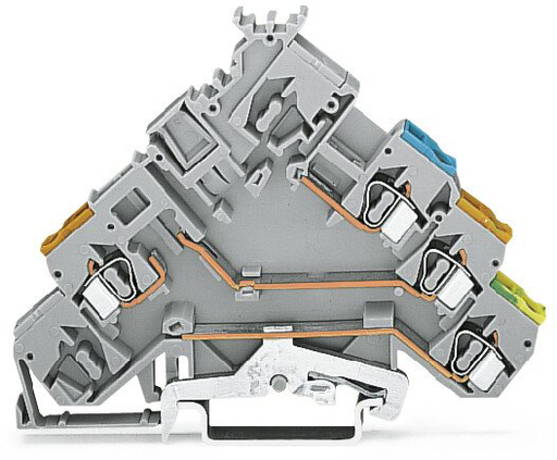 280-575 WAGO 3-Conductor Actuator Supply Terminal Block | myMectronic