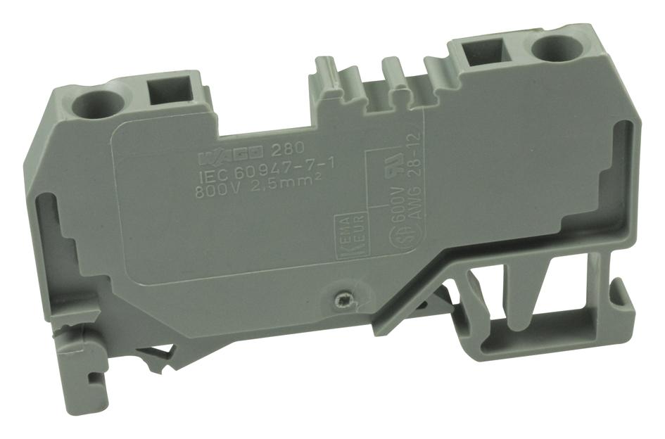 280-901 WAGO 2-Conductor Through Terminal Block | myMectronic