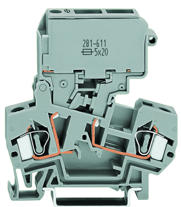 281-611 WAGO Fused Disconnect Terminal Block | myMectronic