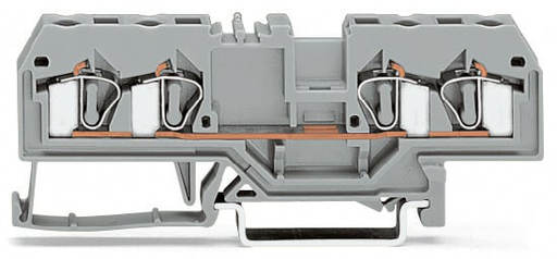 281-653 WAGO 4-conductor Through Terminal Block | myMectronic
