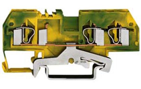 281-687 WAGO 3-Conductor Earth Terminal Block | myMectronic