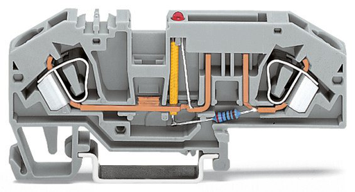 282-698/281-449 WAGO 2-Conductor Fuse Terminal Block | myMectronic