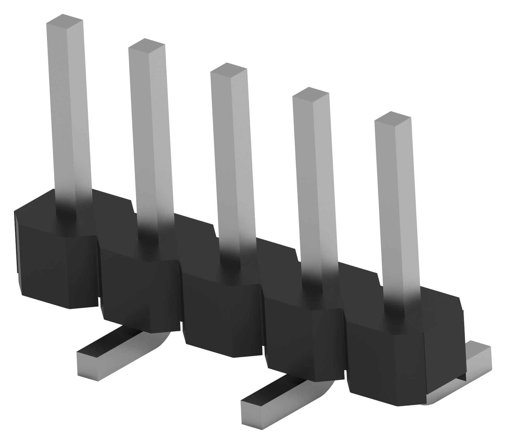 TE Connectivity Series AMPMODU 2mm Breakaway Header: 28421046