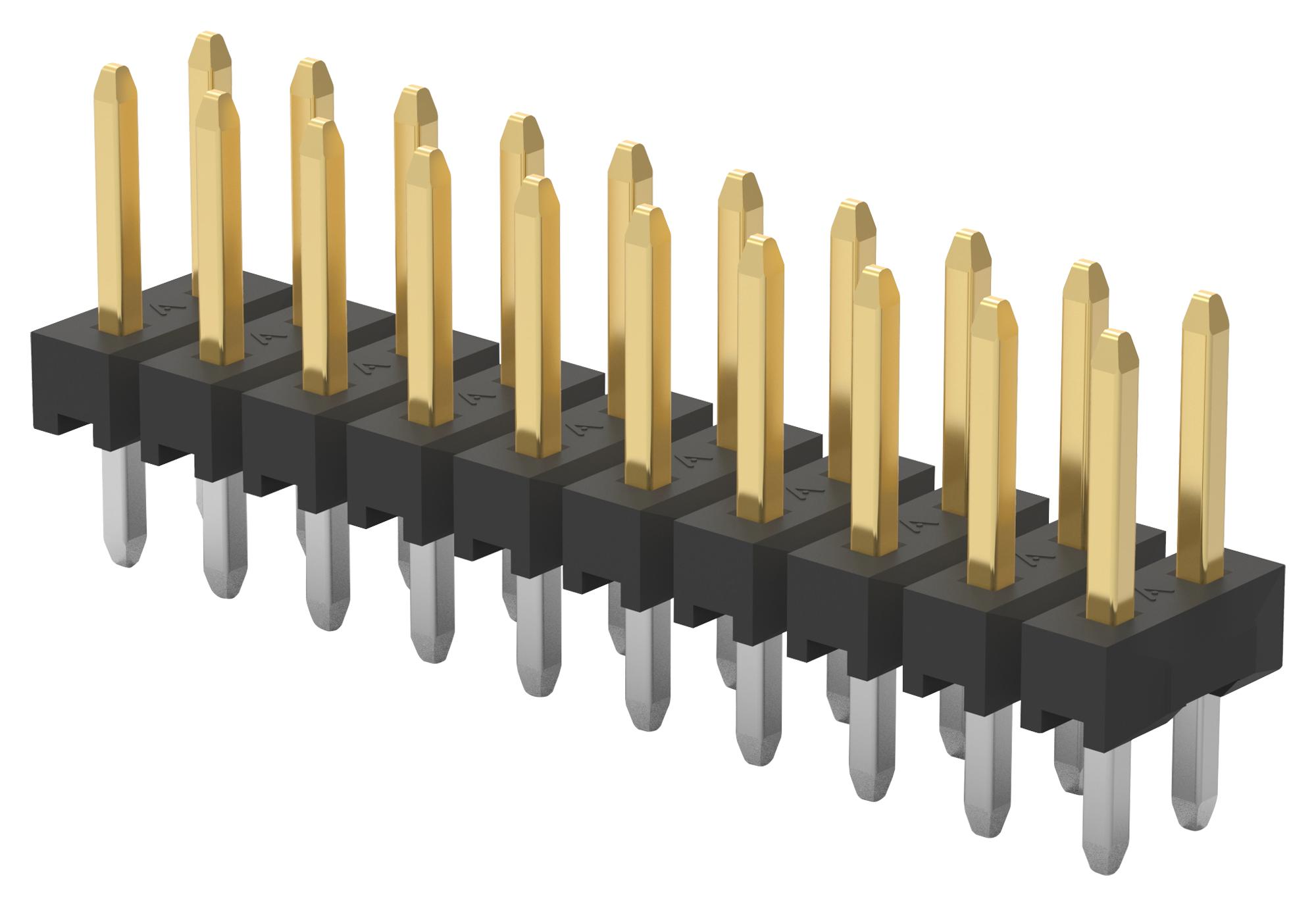 TE Connectivity Series AMPMODU 2mm Breakaway Header: 28421286