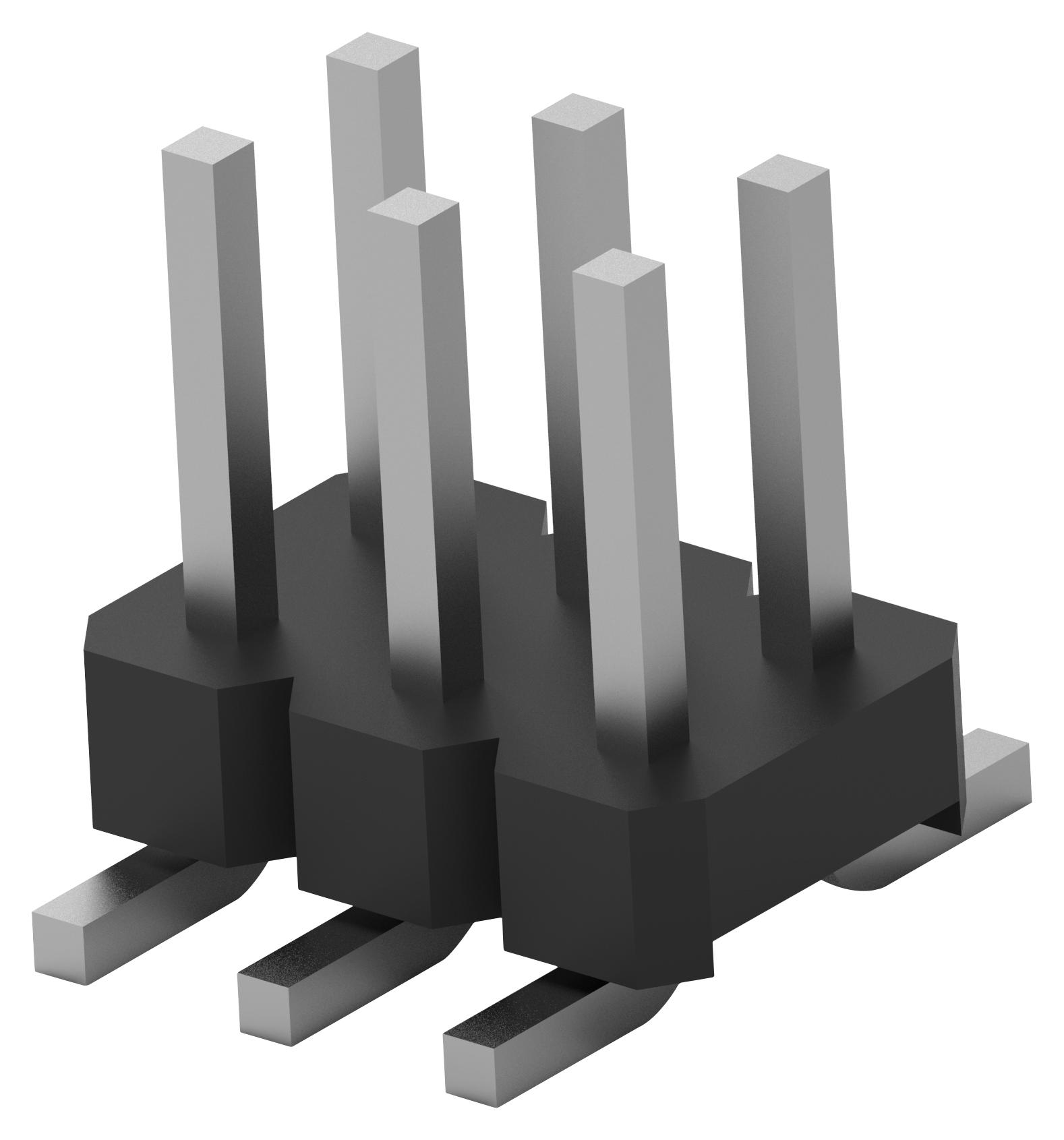 TE Connectivity Series AMPMODU 2mm Breakaway Header: 28421423