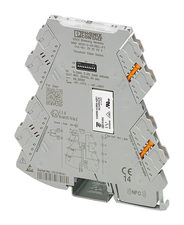Phoenix Contact Series MINI MCR-2-UI-REL-PT: 2902035
