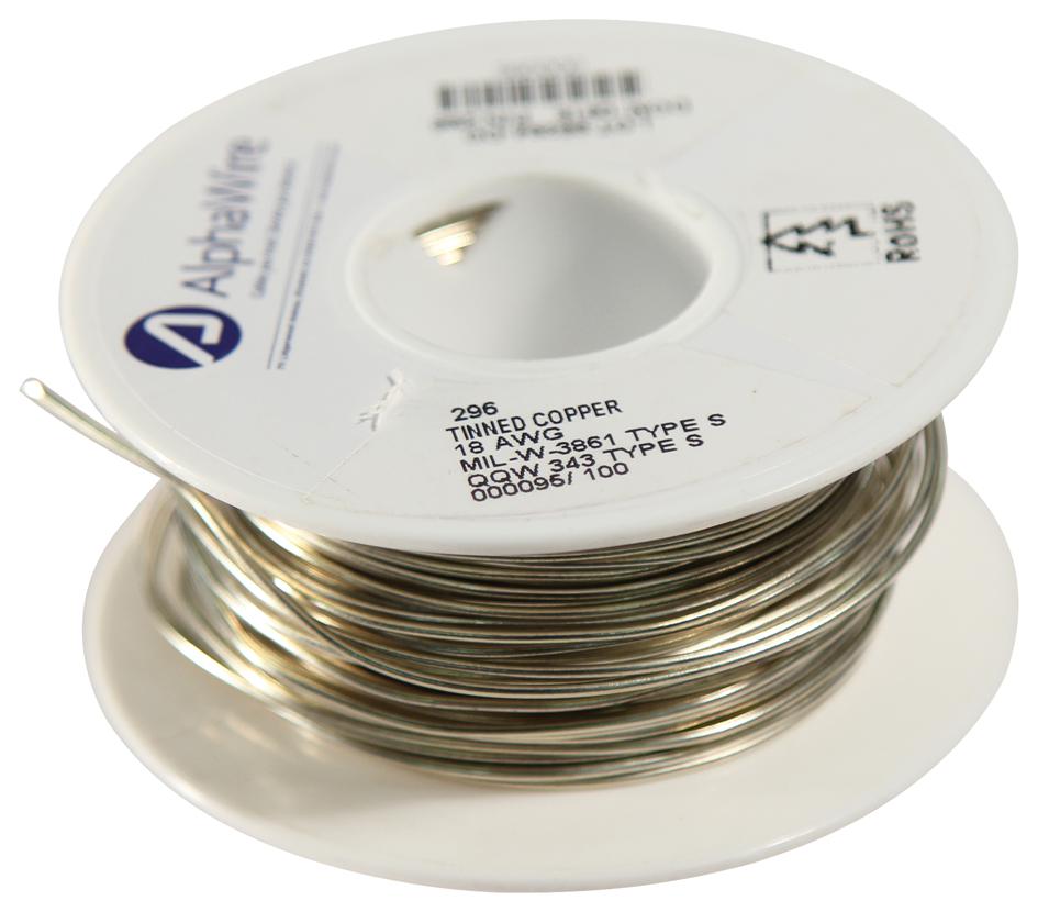 AlphaWire Series Bus Bar Wire: 296SV005