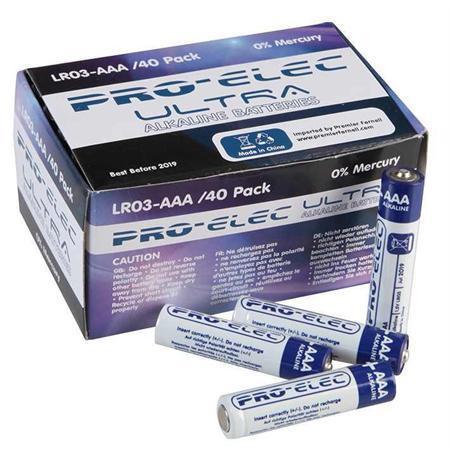 Multicomp Series AAA Alkaline Batteries: 2980010