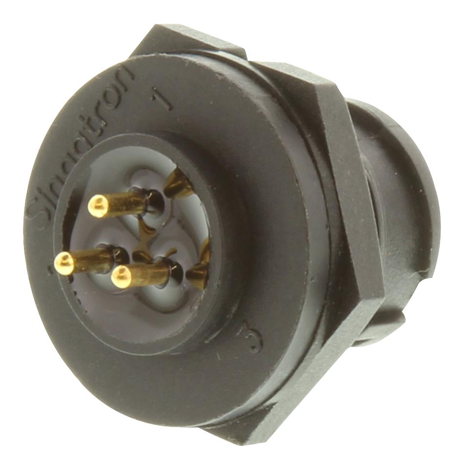 multicomp Series Waterproof Panel Mount Connector: 2CT3000W03400