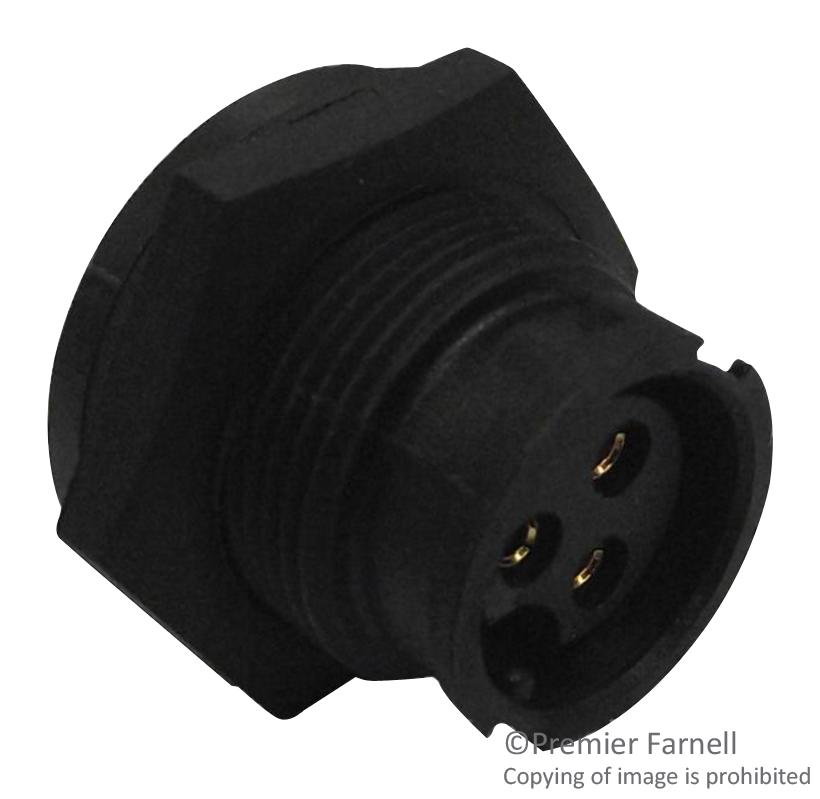 Premier Farnell Series Waterproof 10A Three-Way Connector: 2CT3014-W03400