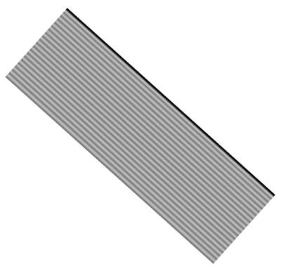 Belden Series 2L280 Flat Gray Ribbon Cable: 2L28050