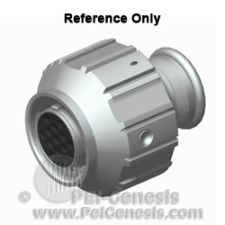 Amphenol Series Micro-Miniature Connector Part Number 2M80100726NF67PA