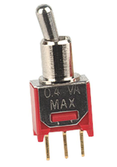 Multicomp Series Sub-Miniature Toggle Switch: 2MD3T2B2M7RE
