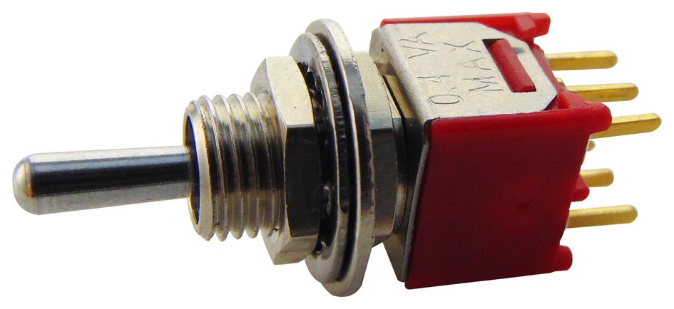 multicomp Series DPDT Toggle Switch: 2MD6T1B5M2RE