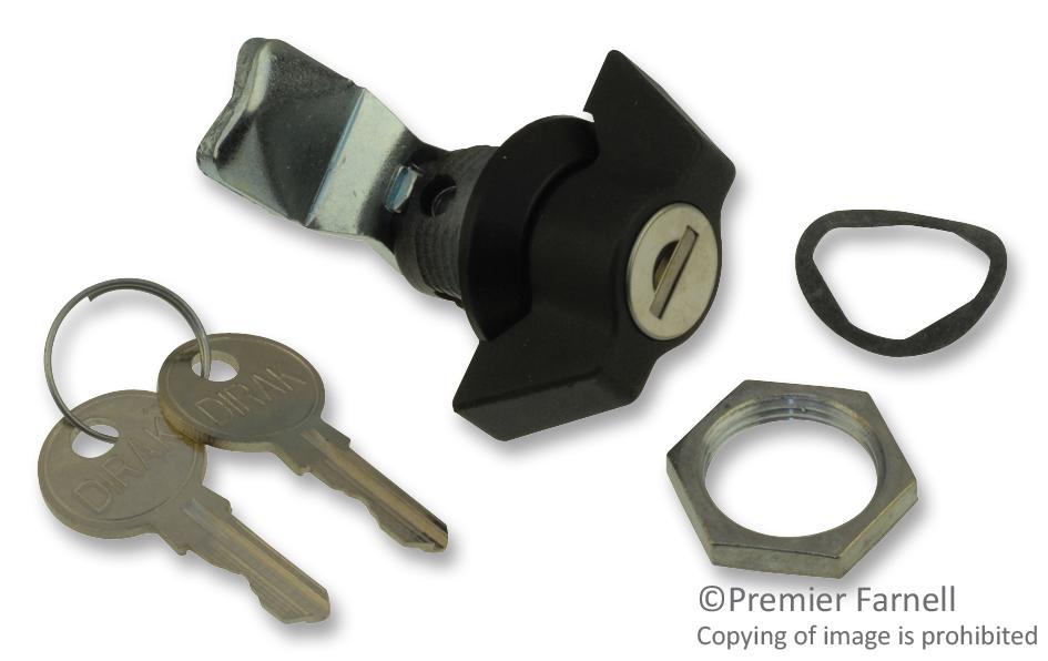 Hammond 2WKL – Reliable Locking Quarter Turn for Industrial Applications