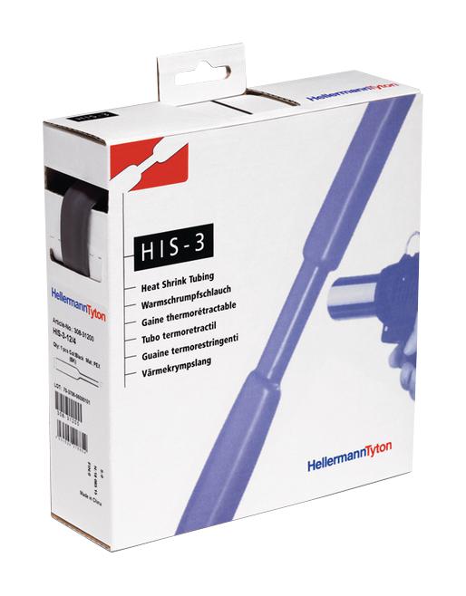 HellermannTyton Series HIS-PACK Heat Shrinkable Tubing: 30030950