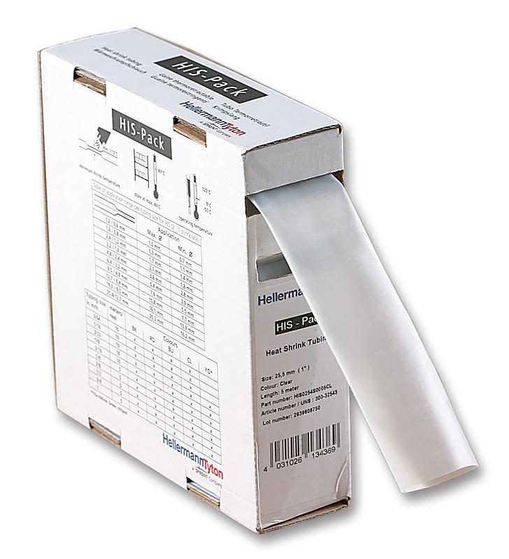 Buy HellermannTyton Heat Shrinkable Tubing Part Number 30032543 Online