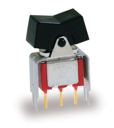 E-SWITCH 300DP6R7BLKM3QEBLK image