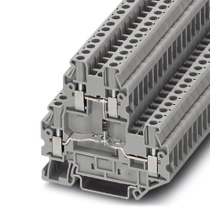 3046663 PHOENIX CONTACT Terminal Block UTTB 2.5-DIO/U-O | myMectronic