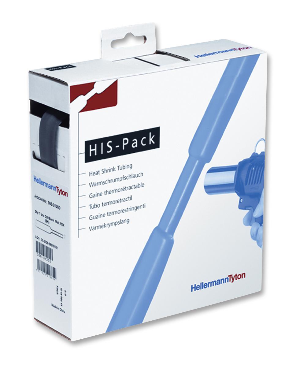 HellermannTyton Series HIS-3 Heat Shrink Tubing: Reliable Insulation and Protection