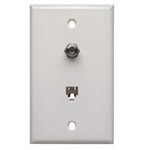 30-9778-BU GC ELECTRONICS Combination Wall Plate | myMectronic