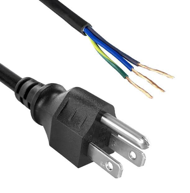 311022-01 QUALTEK ELECTRONICS NEMA 5-15P Power Cord | myMectronic