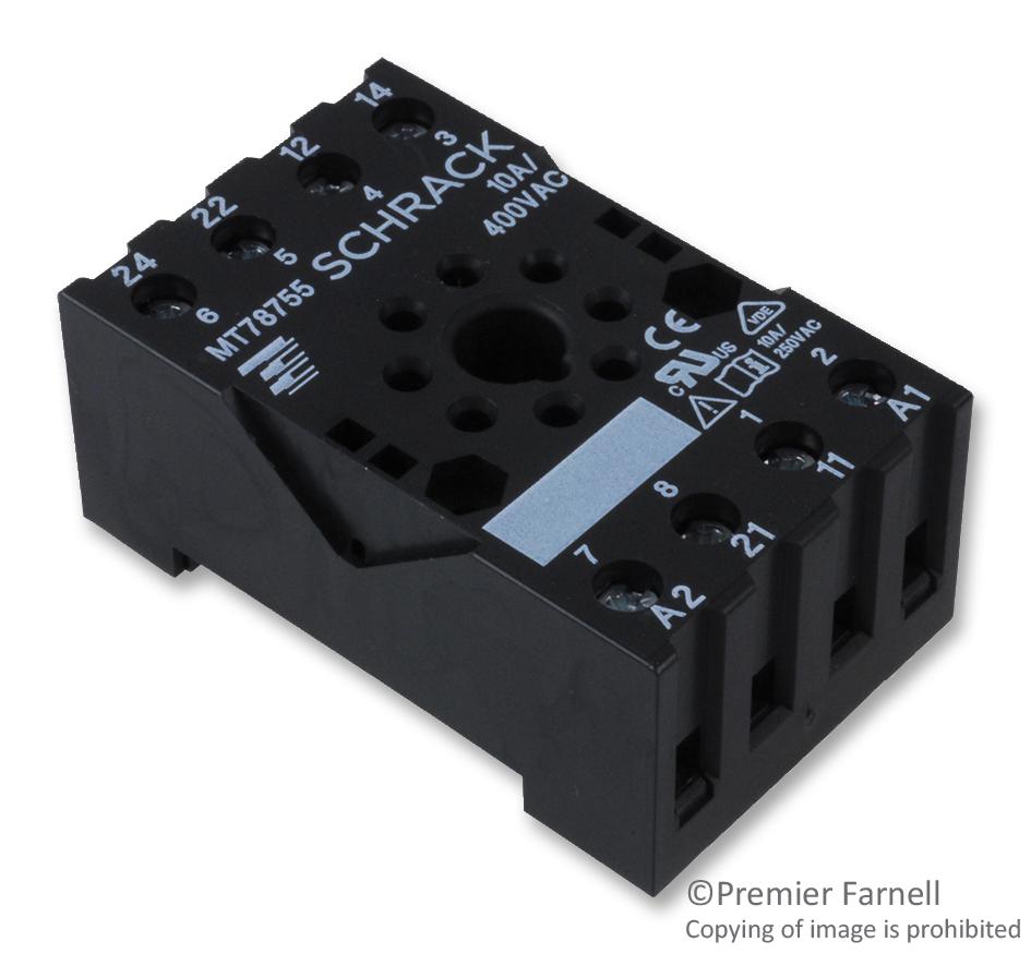 Buy TE Connectivity DIN-rail Socket Part Number 314150351 Online