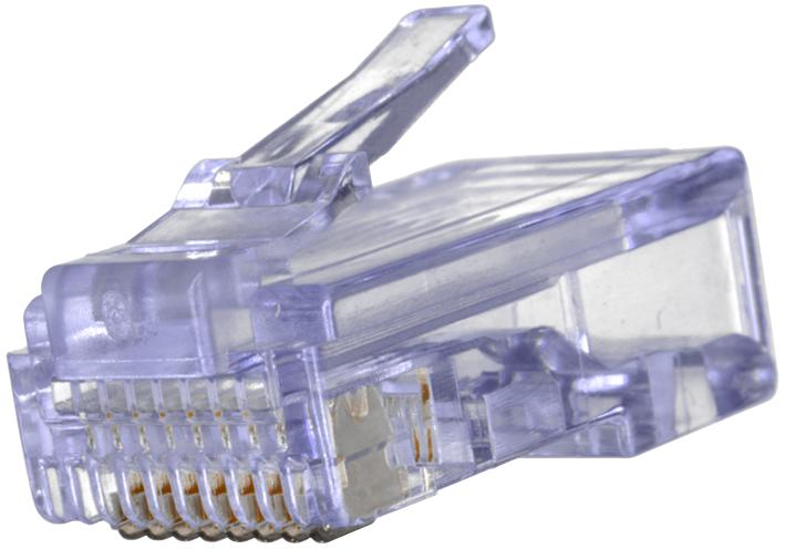 Emerson Series Modular Connectors: RJ45 8P8C Unshielded Plug 32-5958UL