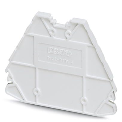 Phoenix D-PTRV 4 WH – Reliable Space-Saving End Cover for Industrial Applications