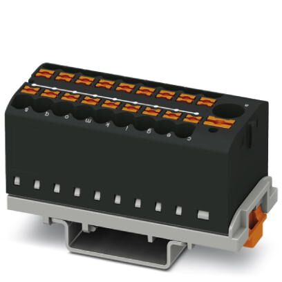 Phoenix Series Distribution Block: 690V 24A Push-In Connection 3273124