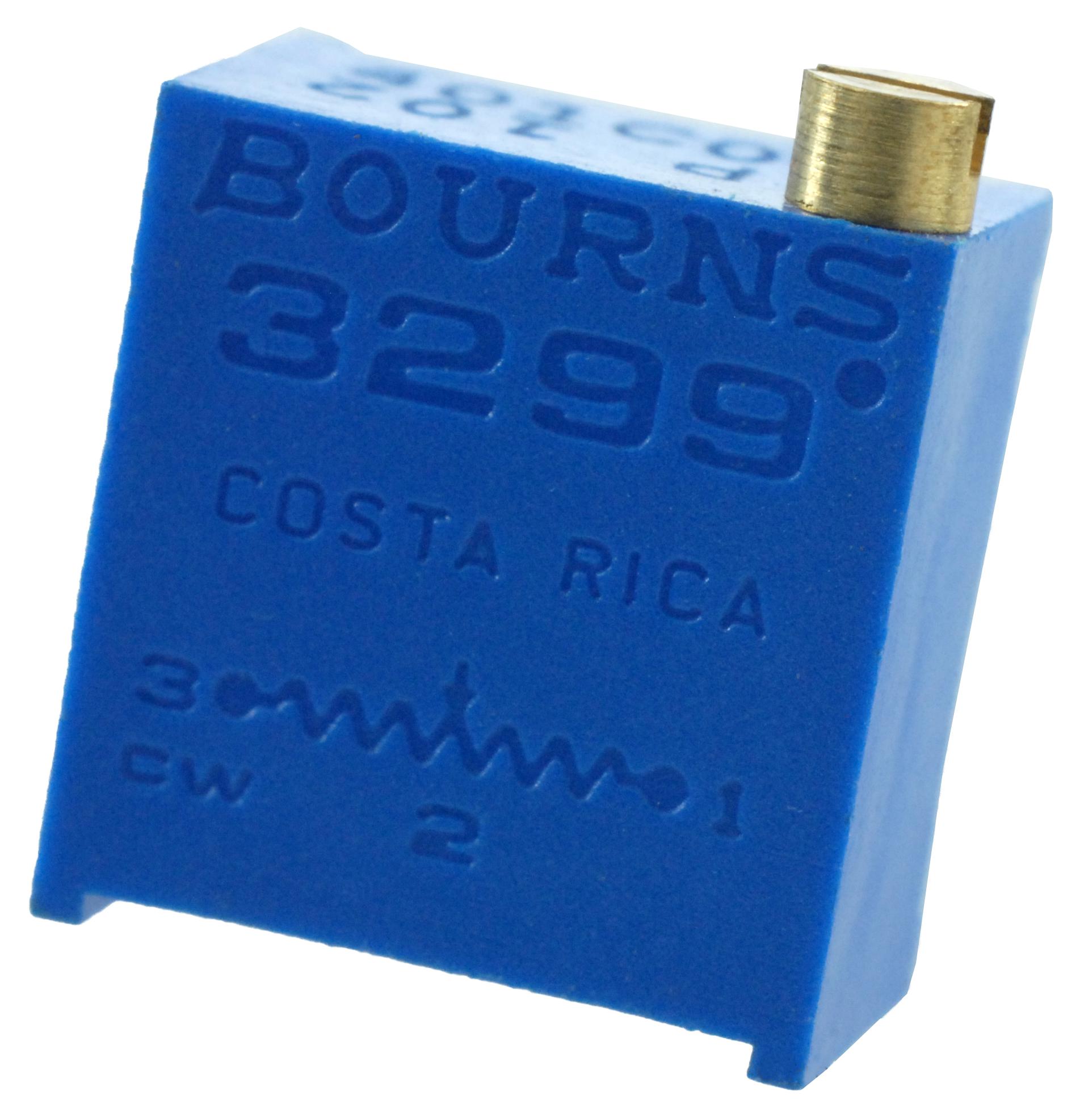 3299P-1-102LF BOURNS 3/8 Square Trimmer Potentiometer | myMectronic
