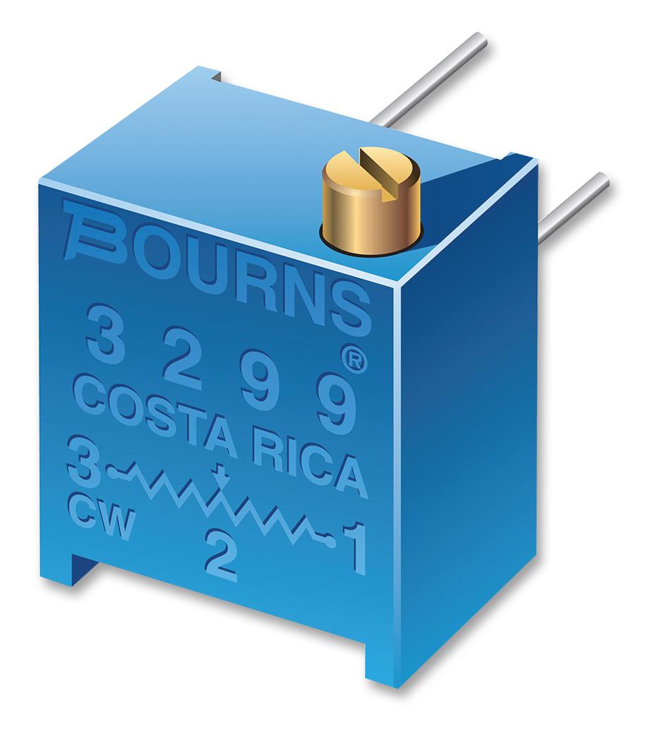 Bourns Series 3299P Trimmer: 10Ω to 2MΩ Resistance
