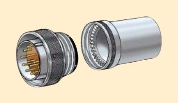 Glenair Series 34 O-Ring Sealed Shorting Cap Backshell: 340HS002NF172N