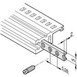 34561-328 SCHROFF Threaded Horizontal Rail | myMectronic